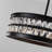 6-Light Dimmable Round Crystal Chandelier Modern Drum Ceiling Hanging Light Fixture