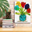 «Joyful Blooms» par Lovitude, art mural sur toile, 12 po x 16 po-120619250