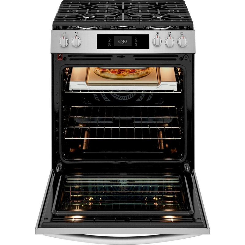 30" Gas Range with Stone-Baked Pizza and 15+ Ways to Cook