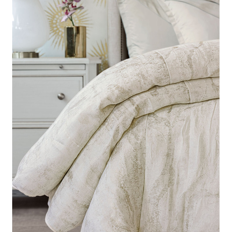 Halo Marble Comforter, Button Tufted, Twin Comforter