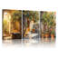 3 Piece Wrapped Canvas Print-1099115087