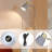 Floor Lamp,Reading Standing Floor Lamp, Adjustable Metal Heads, LED Bulb Included-866452291