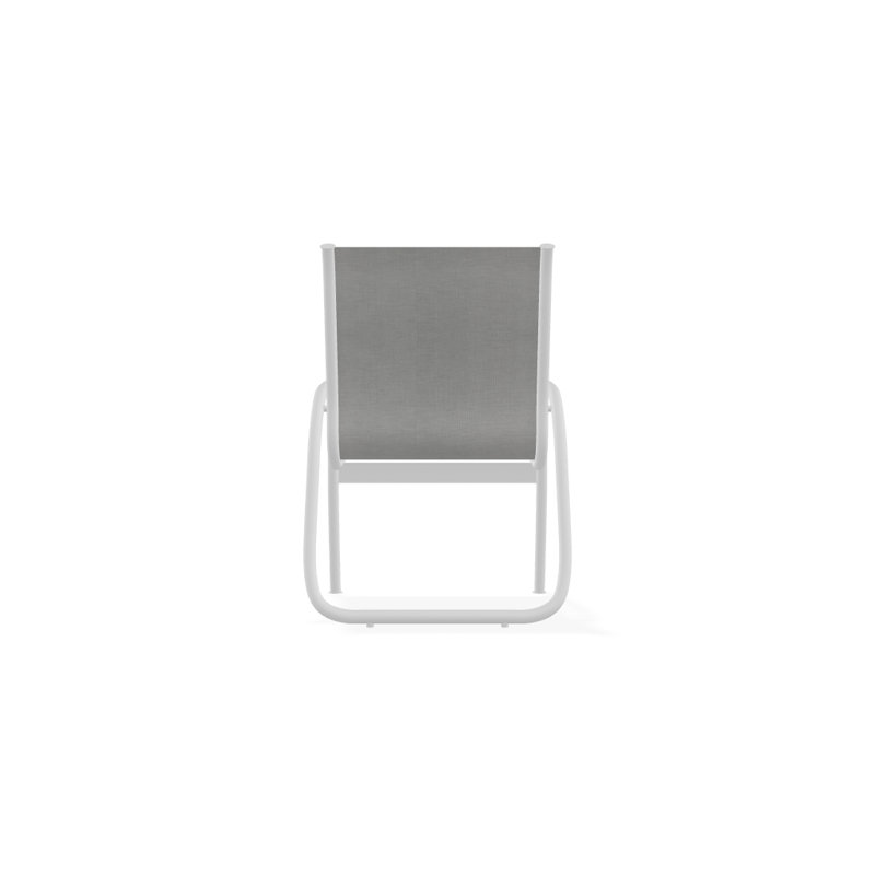Fauteuil de patio Gardenella, Alliage Sunbrella®, Blanc texturé