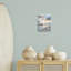  Cloud Break over Sea Wall Plaque Art by Petal Prints Design