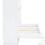 Twin Xl Size Bed With Desk And Led , . White. Composed Using Solid Wood For A Practical Home Office Or Guest Room Desk, Charging. Build Decor