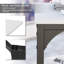 Table de bureau en L 56,9 po avec tablettes-1023504405