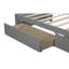 Lit plateforme simple en bois massif-1134993115
