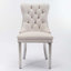Chaise rembourrée capitonnée en velours de bois massif-478588156-478588147