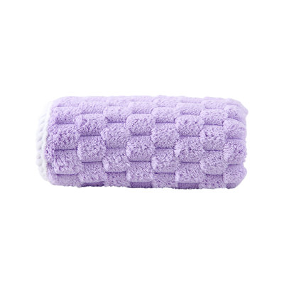 Bath TowelsYunduoge Velvet 35X75cm Large Size Bath Towel For Home Adults Thickened Water-Absorbent And Soft