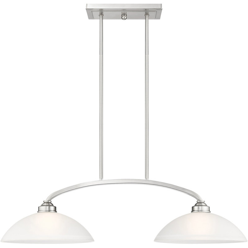 Lustre classique à 2 lumières Carmen-Leigh