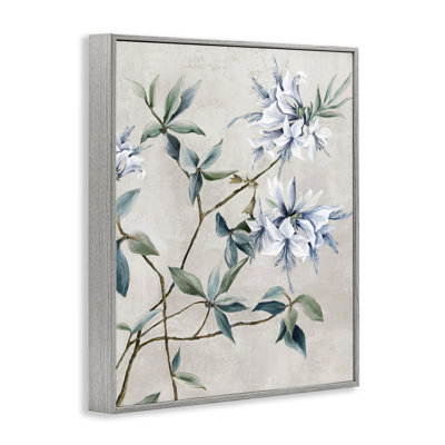 Grappes de fleurs, estampe numérique, design par Alex Black