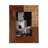 Neutral Textured Wood Brown Woven Rattan Detail Rectangle Photo Frame-1133030521