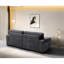 Gris avec coussins et structure en mousse pour une utilisation durable du bois moderne