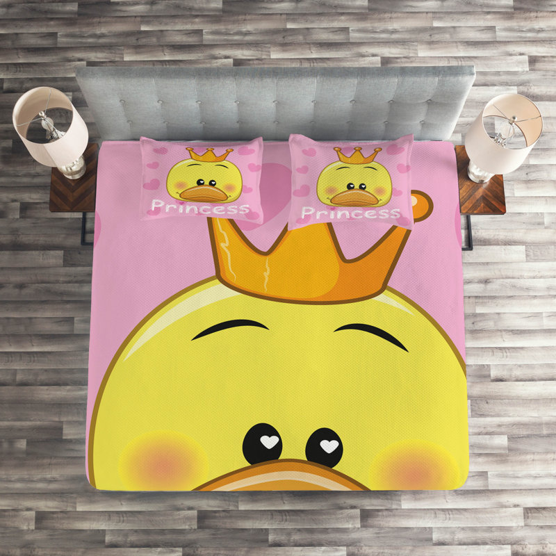 Coverlet, King Bedspread + 2 Shams