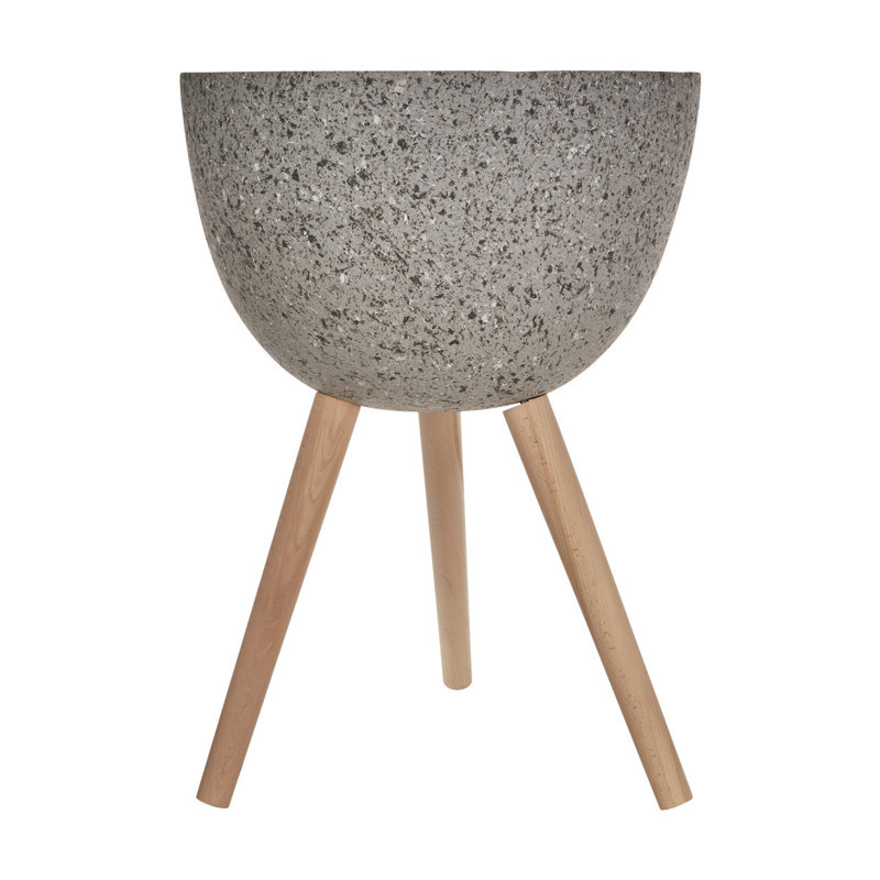 Mondovi Fiberglass Cachepot, 70cm H x 49cm W x 49cm D