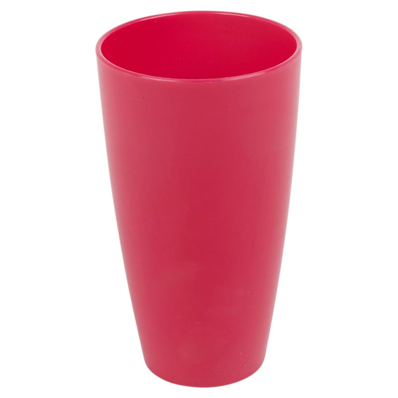 Lenoria Polypropylene Plastic Soup Mug, Fuchisa