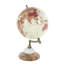 Globe terrestre en bois de manguier