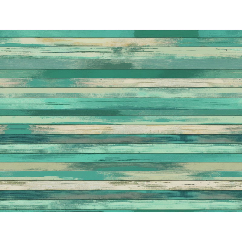 Machine Printed Duvet Cover, King Duvet Cover, Green/Turquoise
