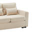 Bobi 4 Seater Linen Sofa & Chaise-43571828