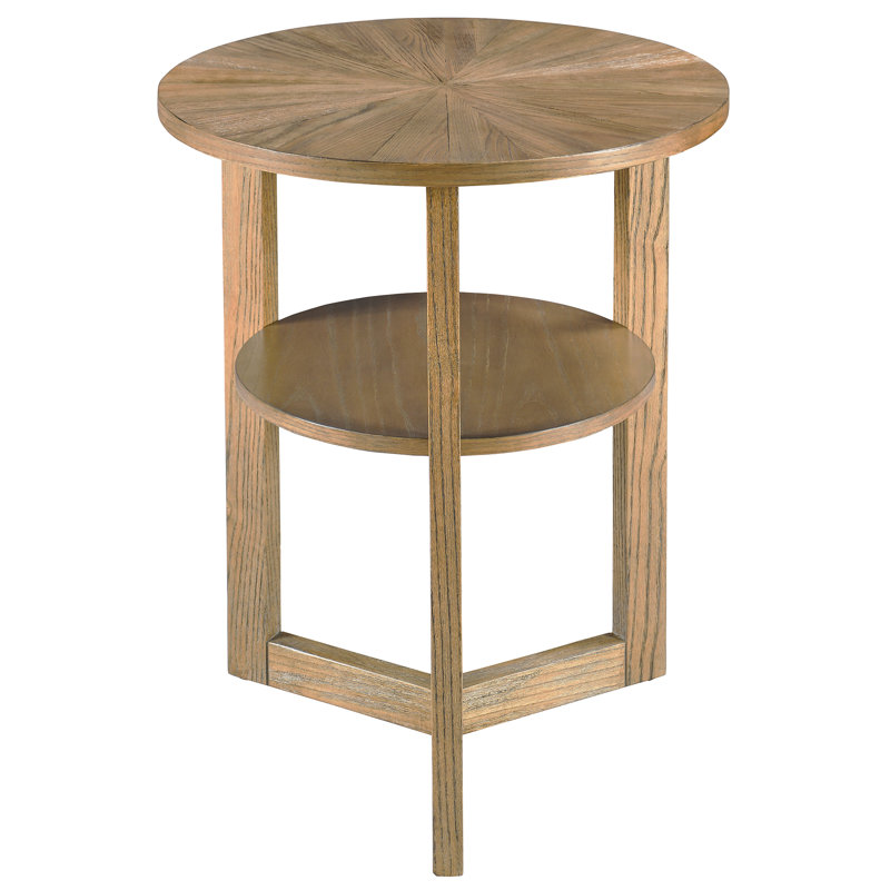 Freyha End Table, Ash Brown, 24" H x 19.3" W x 19.3" D