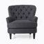 Ensemble de fauteuil club et repose-pieds pour un confort inégalé et un style intemporel dans tout espace de vie