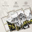 Château de Neuschwanstein, impression sur toile 4 pièces-841108525