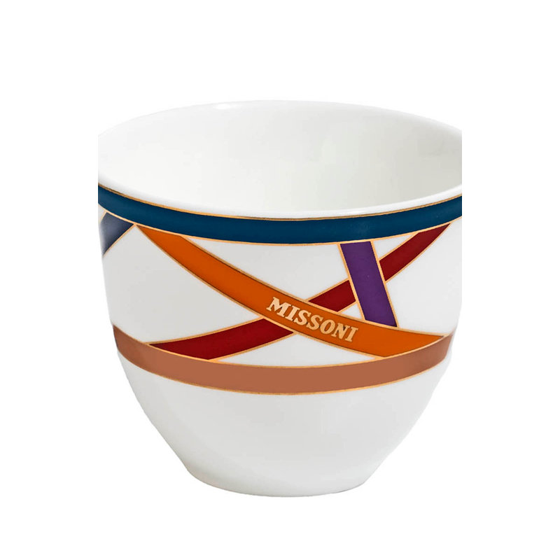 Ensemble de boîtes multicolores Masti Arab Cup Nastri Diam. 3,3 po, H 2,3 po
