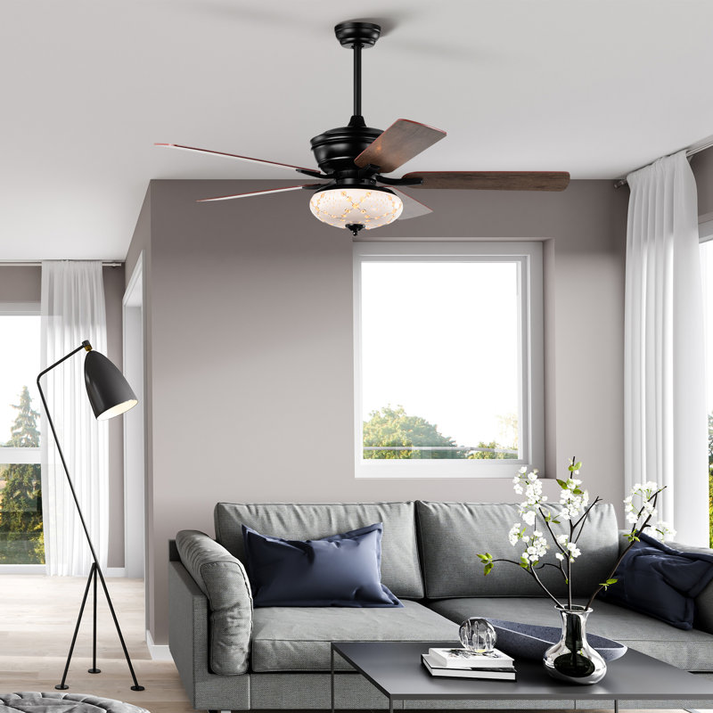 Perkin 14cm Ceiling Fan with LED Lights