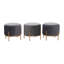 Lower Hounsley Velvet Ottoman