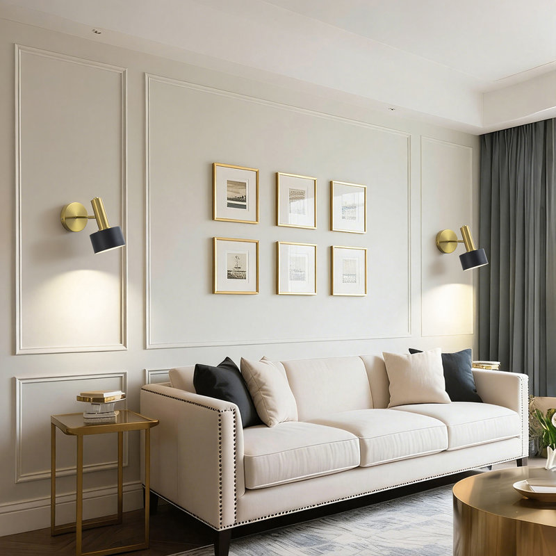 Modern Rechargeable Led Wall Sconce （Set of 2）