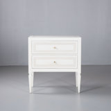 Modern History 2 - Drawer Solid Wood Nightstand