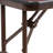 Wofford 24" x 48" Rectangular Mahogany Melamine Laminate Folding Banquet Table-38328652