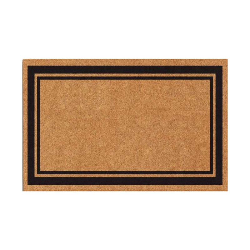 Paillasson Border, Bordure brune, L 17 po x L 30 po