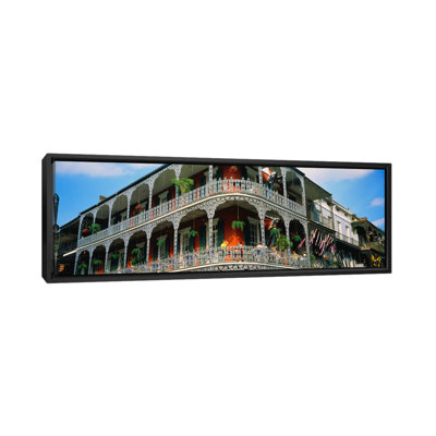 «French Quarter New Orleans Los Angeles», reproduction de photo sur toile