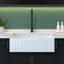 Lavabo de salle de bain rectangulaire en céramique 17 po A&E Bath and Shower