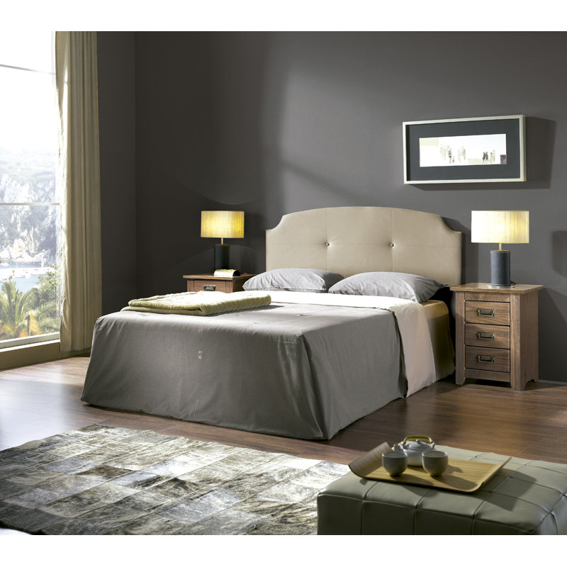 Armando EU Kingsize - 160 X 200 Cm Upholstered Headboard, Beige