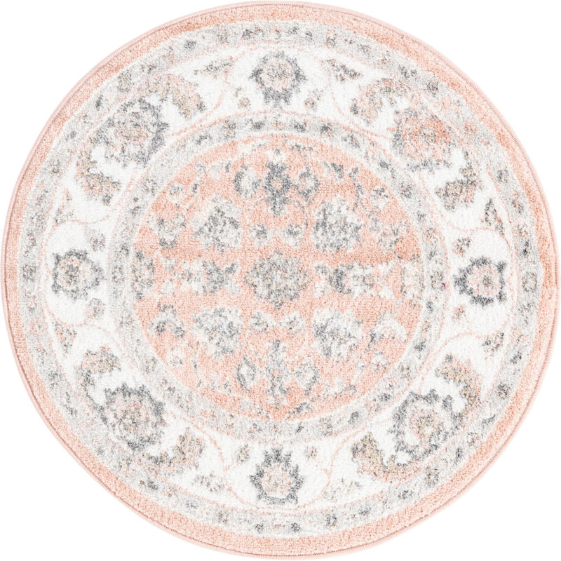 Aurelia Oriental Indoor Rug, Round 3'
