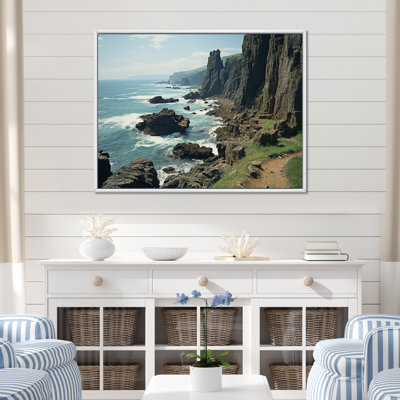 " Coastal Ocean Cliffs II "
