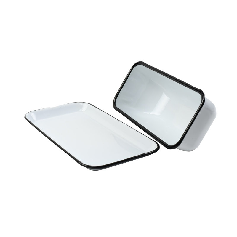 Breakwater Bay Faiz Metal Butter Dish
