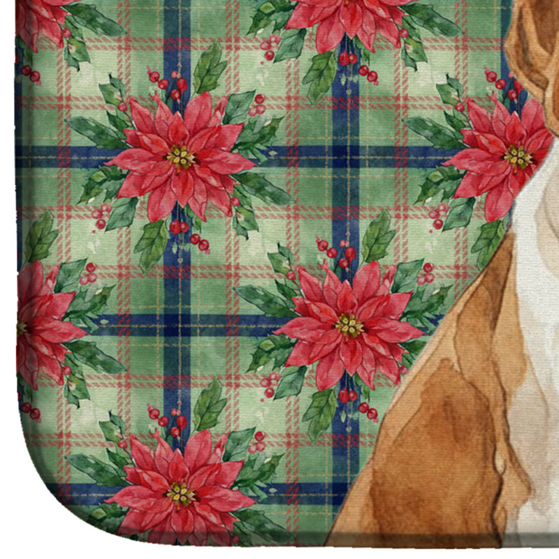 Tapis à vaisselle Braco Italiano Christmas PoinsettIas