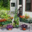 Mckayla 61'' H x 13'' W Iron Obelisk Trellis