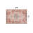 Griffey Vintage Boho Machine Washable Red/Blue Non-Slip Backing Area Rug-784186102