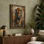 Tiger in Geometry Modern - Wrapped Canvas-988394638-988394680