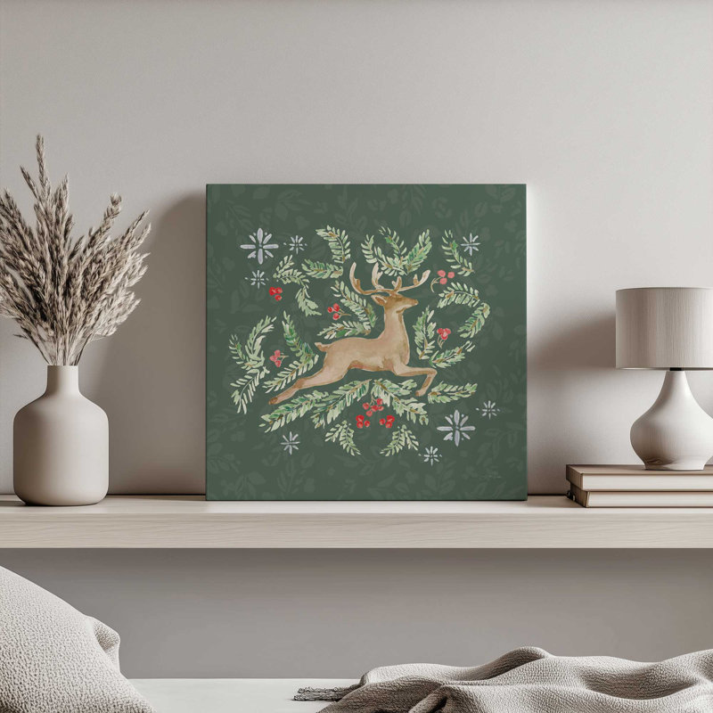 «Nordic Winter I» par Katrina Pete, reproduction d'art sur toile, H 12 po x l 12 po