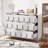 6 Drawer 47.2" W Double Dresser-781956414