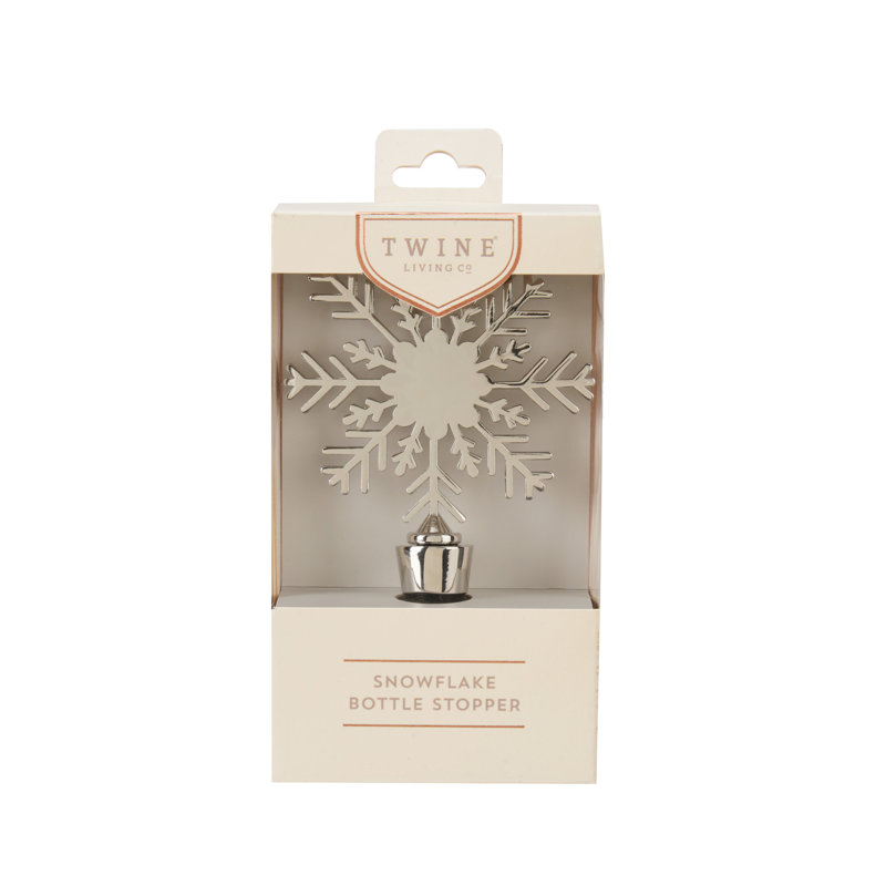 Bouchon pour bouteille de flocons de neige, ensemble de 1