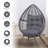 Luxembourg Wicker Outdoor Lounge Chair-950164958-950164957