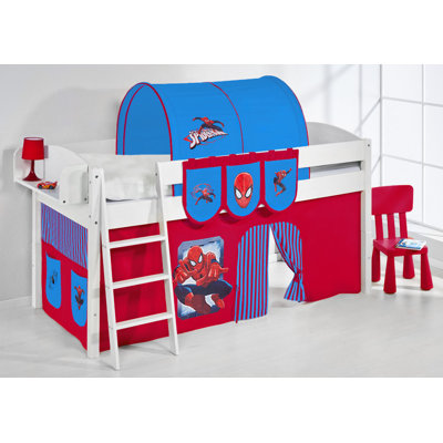 Spiderman European Single (90 X 200 Cm) Loft Bed
