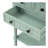 Narrow Console Table, Slim Sofa Table With Three Storage Drawers And Bottom Shelf For Living Room, Easy Assembly (Retro Blue)-1184002610