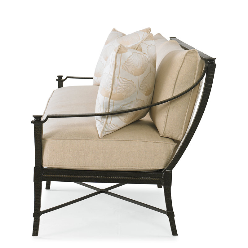 Andalusia Outdoor 3 - Seat Patio Sofa, Snow 71630L10